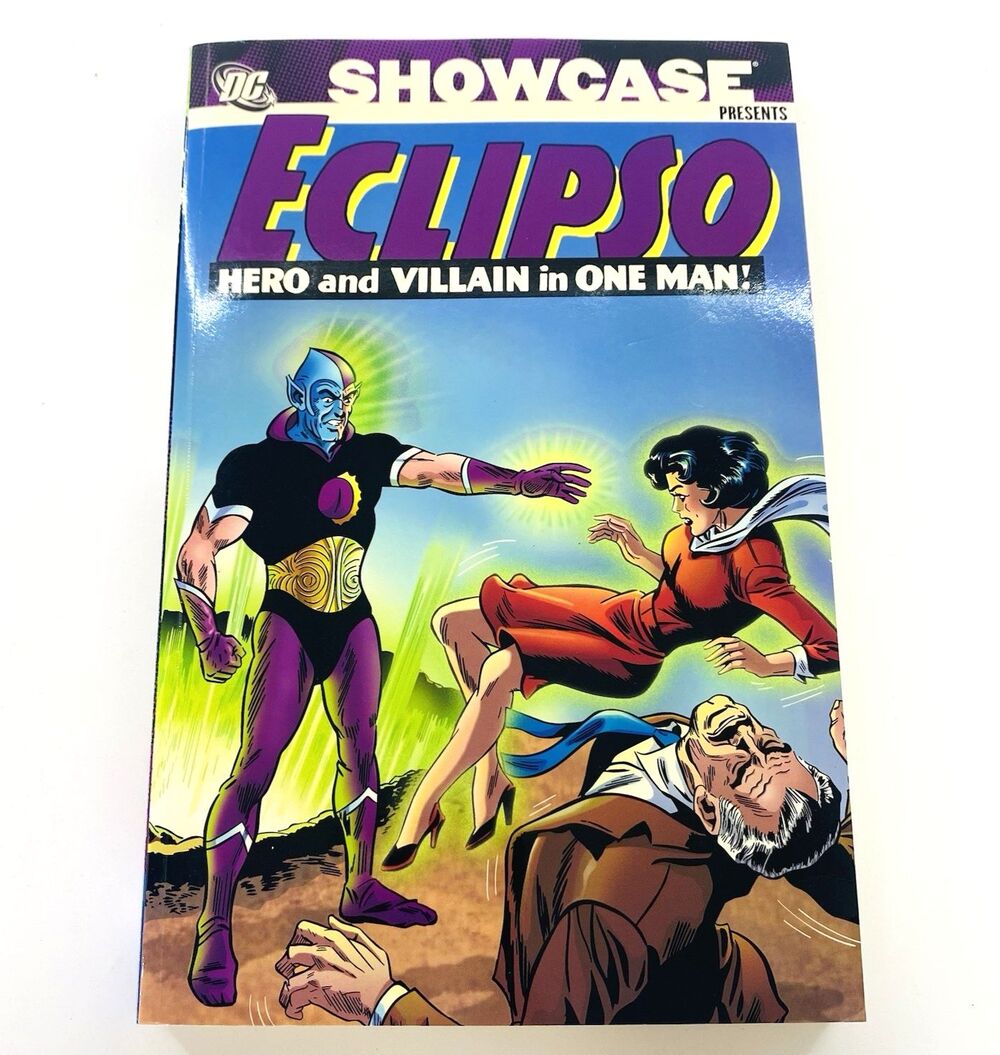 DC Showcase Presents Eclipso Hero & Villain Graphic Novel 2009 1st printing b/w